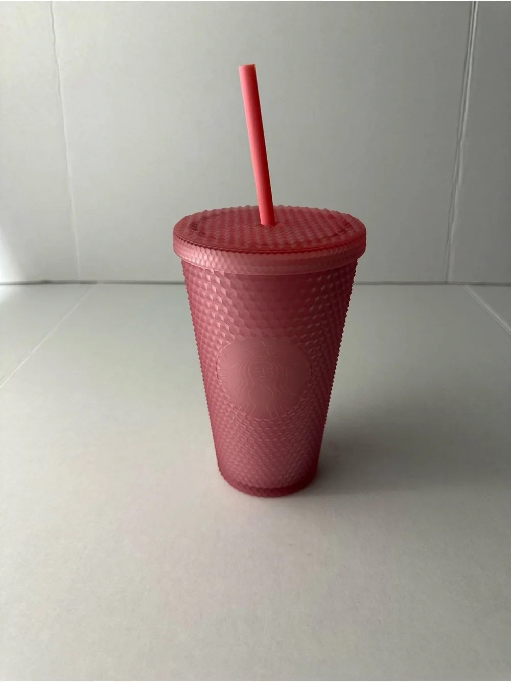 Starbuck 2022 Soft Touch Pink Jelly Studded Tumbler 16 oz